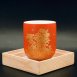 常玉燦若繁華奉茶杯-紅